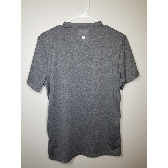 LAYER 8 MENS ATHELTIC PERFORMANCE WORKOUT TSHIRT - Picture 2 of 3